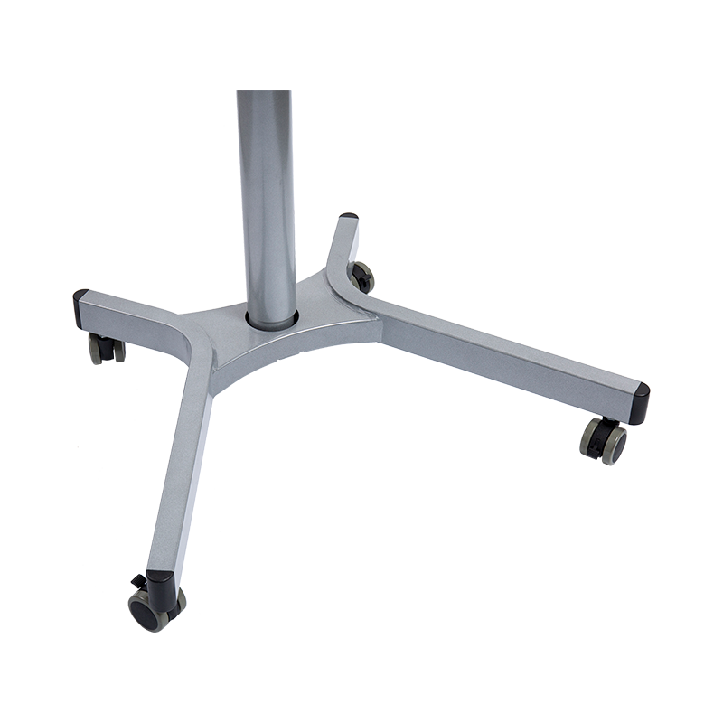 TH08 (aluminiumrörpelare) Pneumatiskt höjdjusterbart skrivbord
