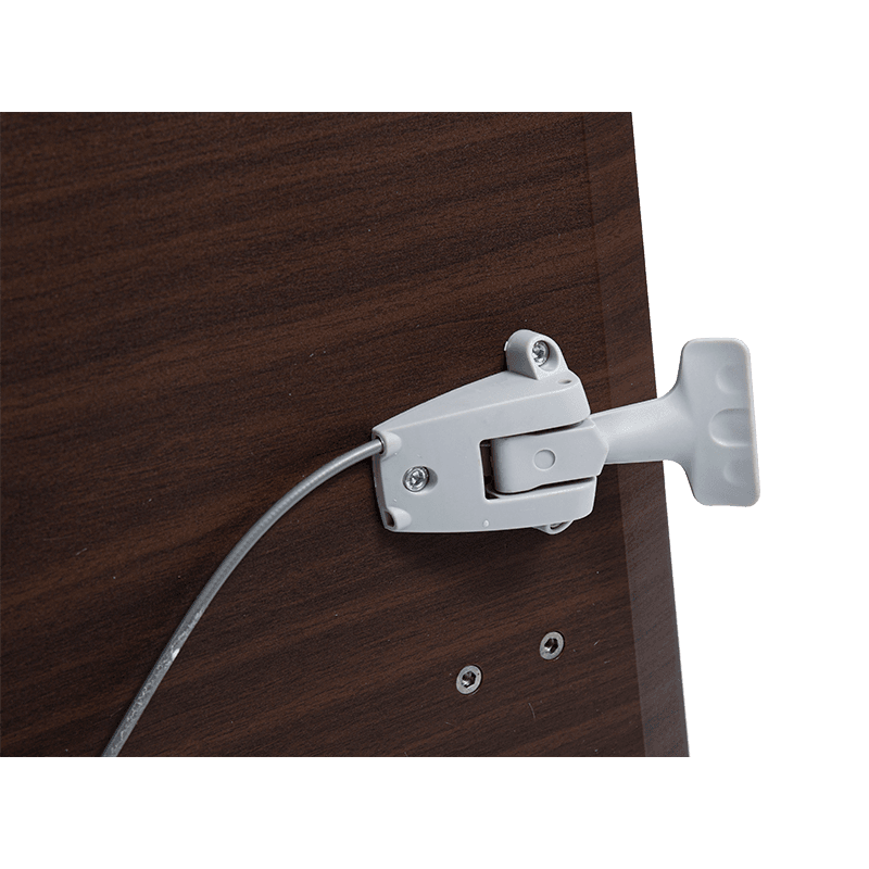 TH10 (tre-kloben) pneumatiskt höjdjusterbart skrivbord