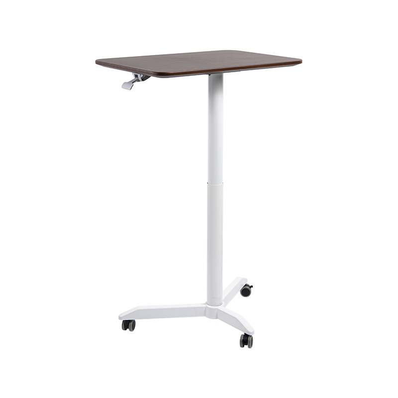 TH10 (tre-kloben) pneumatiskt höjdjusterbart skrivbord