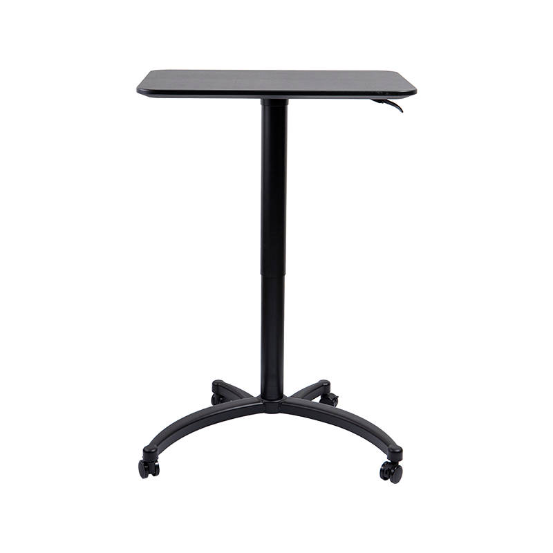 TH-13 (Cat Head Ben Column with Square Panel Column) Pneumatiskt höjdjusterbart skrivbord