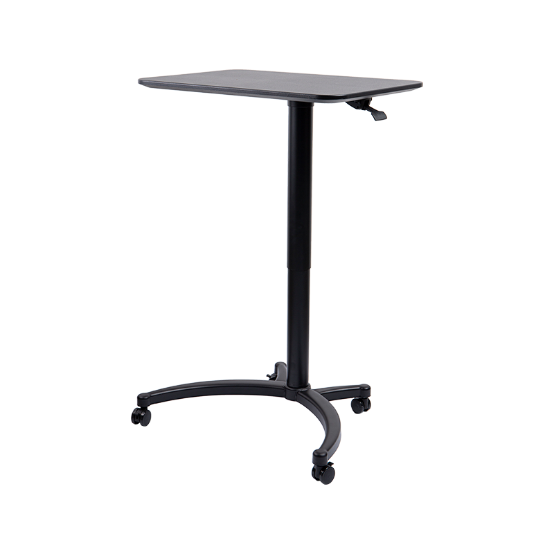 TH-13 (Cat Head Ben Column with Square Panel Column) Pneumatiskt höjdjusterbart skrivbord