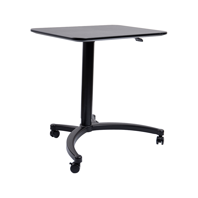 TH-13 (Cat Head Ben Column with Square Panel Column) Pneumatiskt höjdjusterbart skrivbord